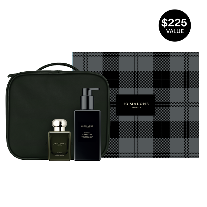 Cypress & Grapevine Cologne Intense Grooming Gift Set | Jo Malone